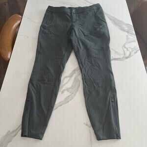 Kuhl Women’s Sz 12 Green Transcendr Skinny Ankle Pants Hiking Outdoor Breathable